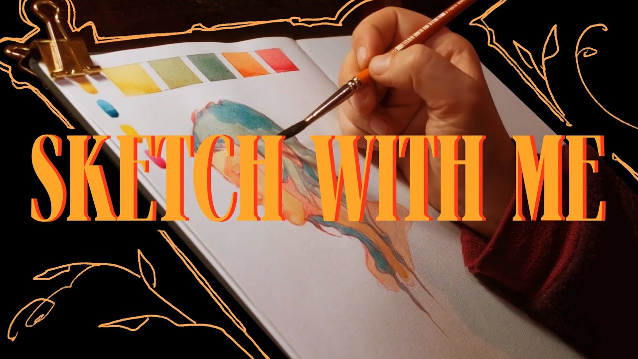 Sketch with me - Daniel Smith Watercolor