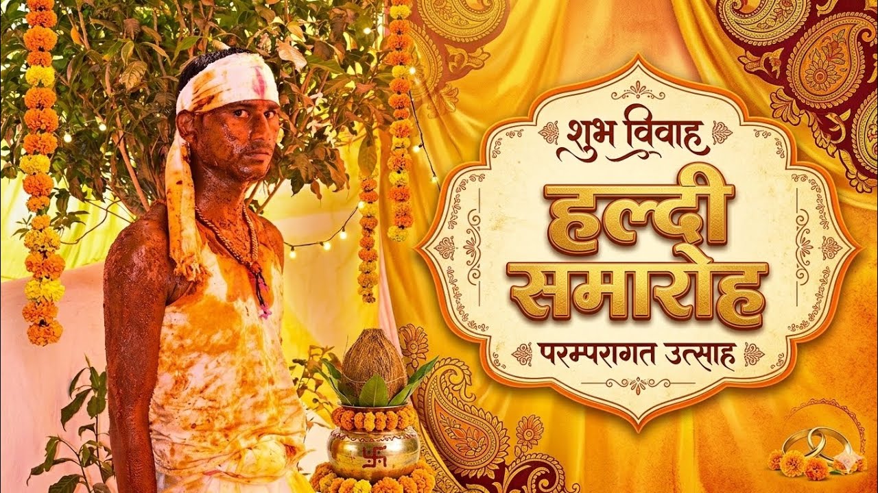 पीपरा ढ़ोड़गापारा में नरेंद्र पांडे की हल्दी समारोह की कुछ यादगार पल 