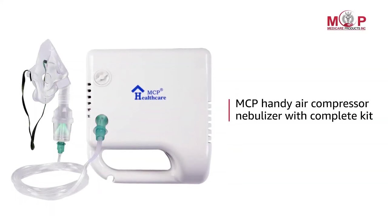 MCP Handy Air Compressor Nebulizer with complete kit