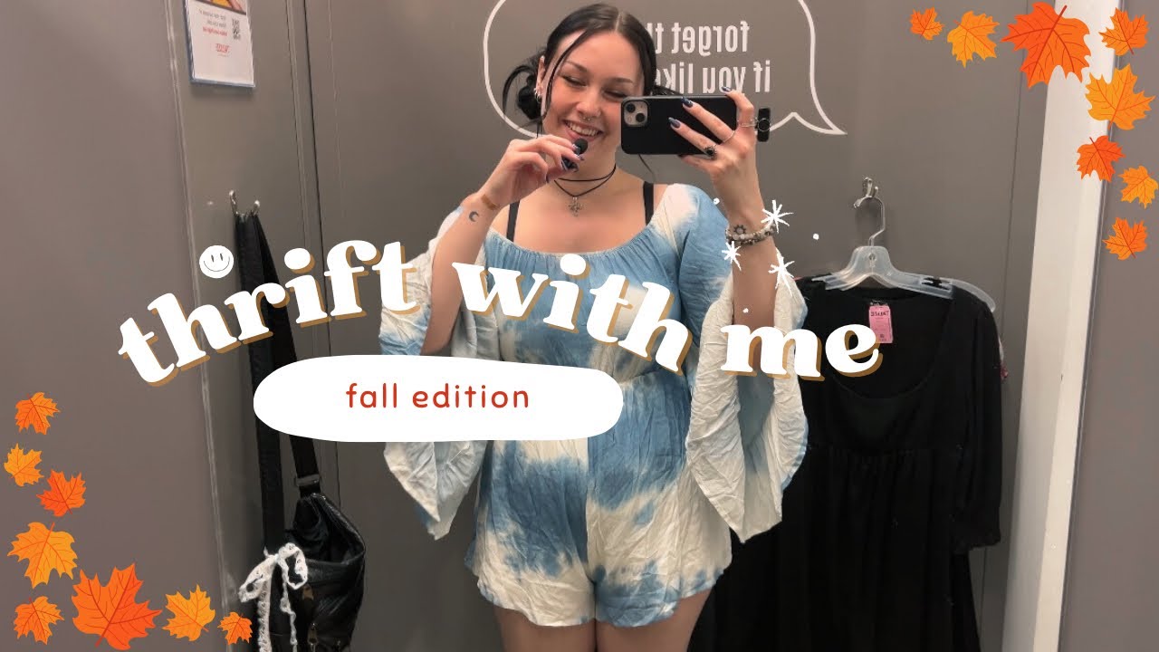thrift with me 🍂 dream fall wardrobe 