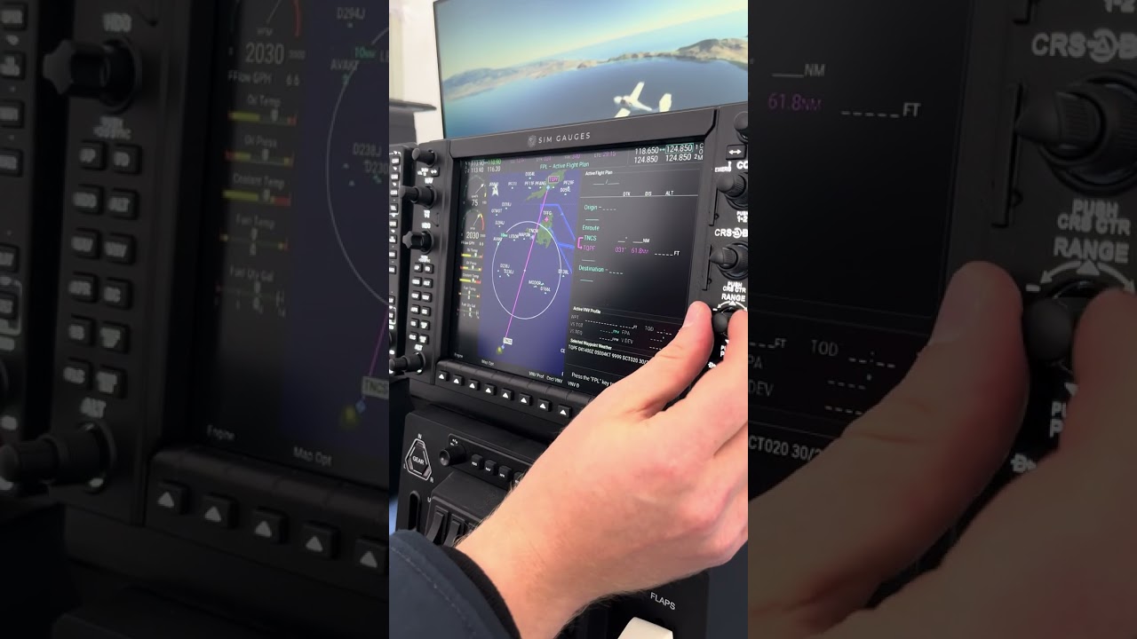 Setting Flight Plan in MSFS 2020