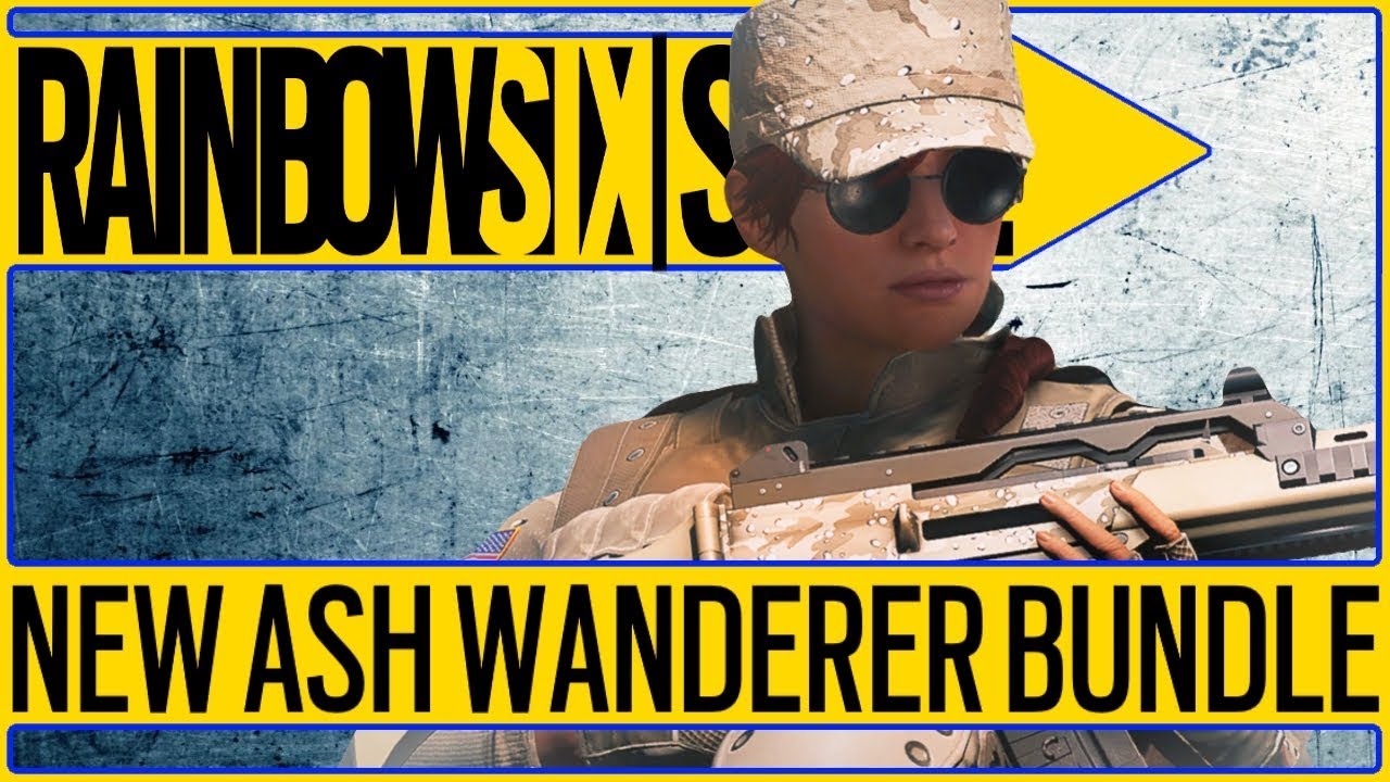 ⭐NEW⭐ Uniform, Weapon Skin And Charm - Ash Wanderer Bundle Rainbow 6 Siege DLC