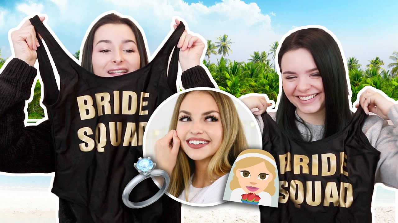 JULIA HEIRATET! 💍was wir für den JUNGGESELLINNENABSCHIED gekauft haben! 😍JGA HAUL 🤑