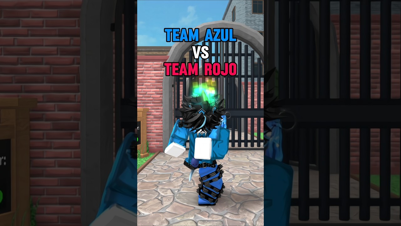 AZULES VS ROJOS😥😥 #roblox #mm2  #memes #robloxshorts