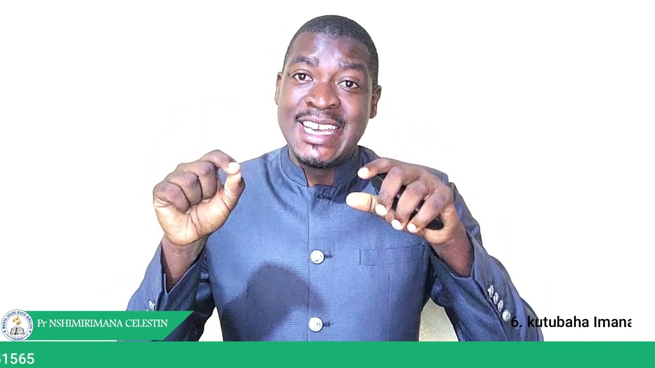 IVYAHA BIKORWA N'ABANTU BENSHI KW'ISI BY Pr NSHIMIRIMANA Célestin 