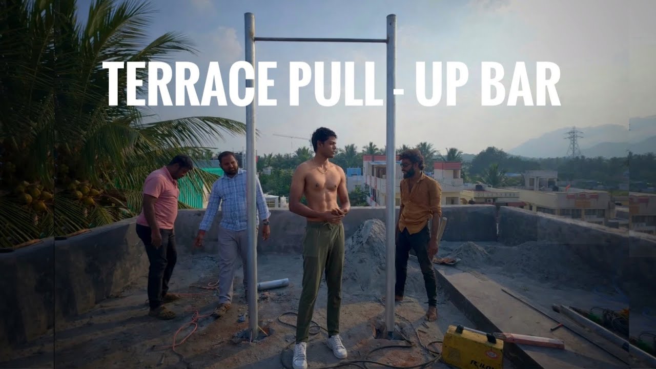 I Built ₹25,000 Pull Up Bar on My Terrace