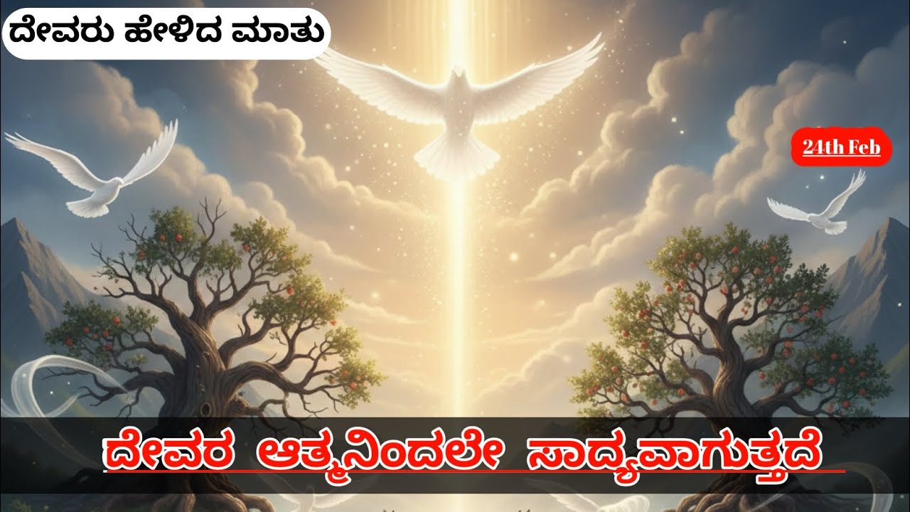 ದೇವರ ಆತ್ಮನಿಂದಲೇ ಸಾದ್ಯವಾಗುತ್ತದೆ..! || Pastor Ramesh Paul || 