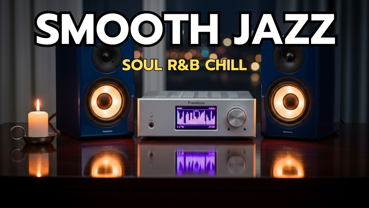 Slow Groove Jazz R&B 🎶 Chill Soul Beats for Relaxing