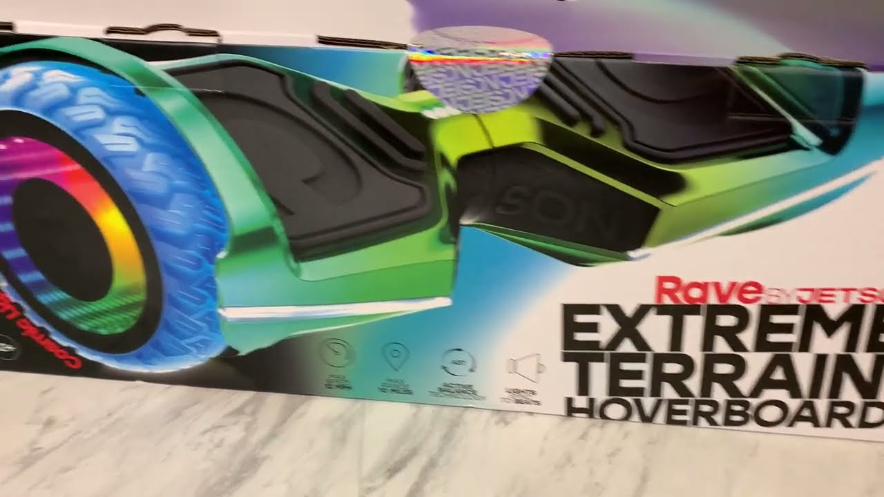 JETSON Rave Extreme-Terrain Hoverboard with REVIEWS links on Description