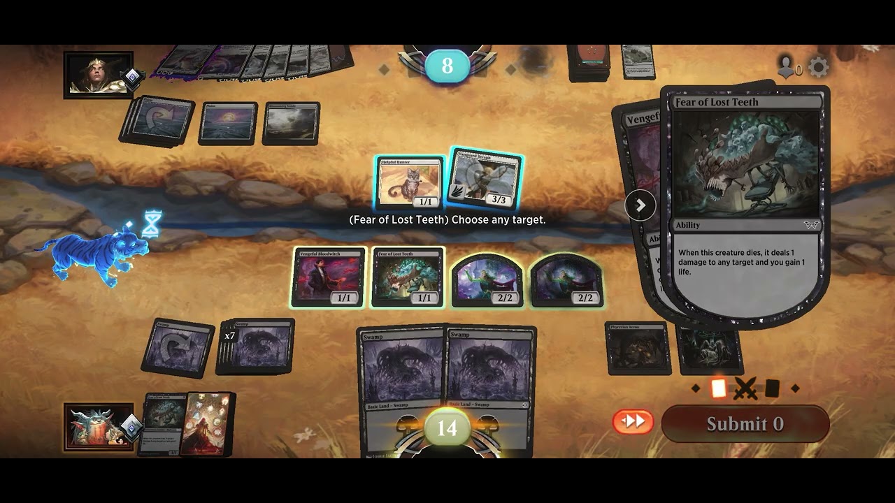 Magic The Gathering Battle Scene