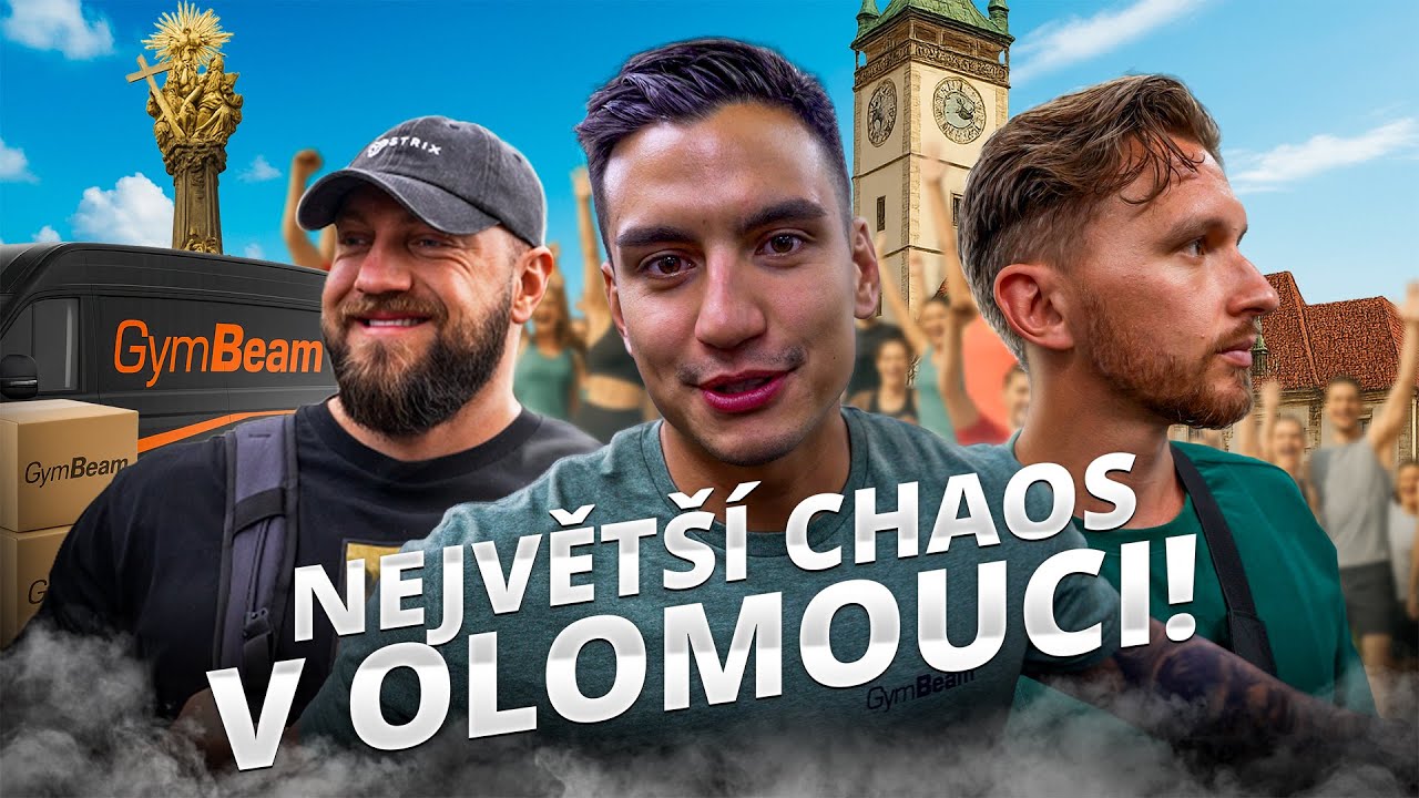 Takto se baví Willyho město l GymBeam Tour část 03: Olomouc