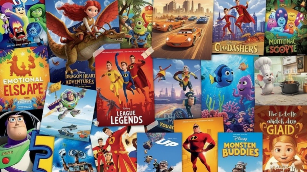 Every Upcoming & Released Disney & Pixar Animated Movies (1950–2029)