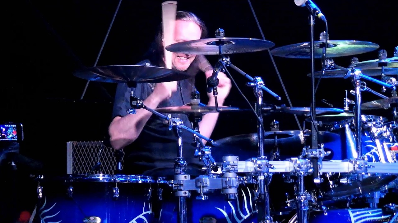 Kai Hahto Nightwish Drumcam 'Shudder Before The Beautiful' / 20.8.2016 Himos,Finland