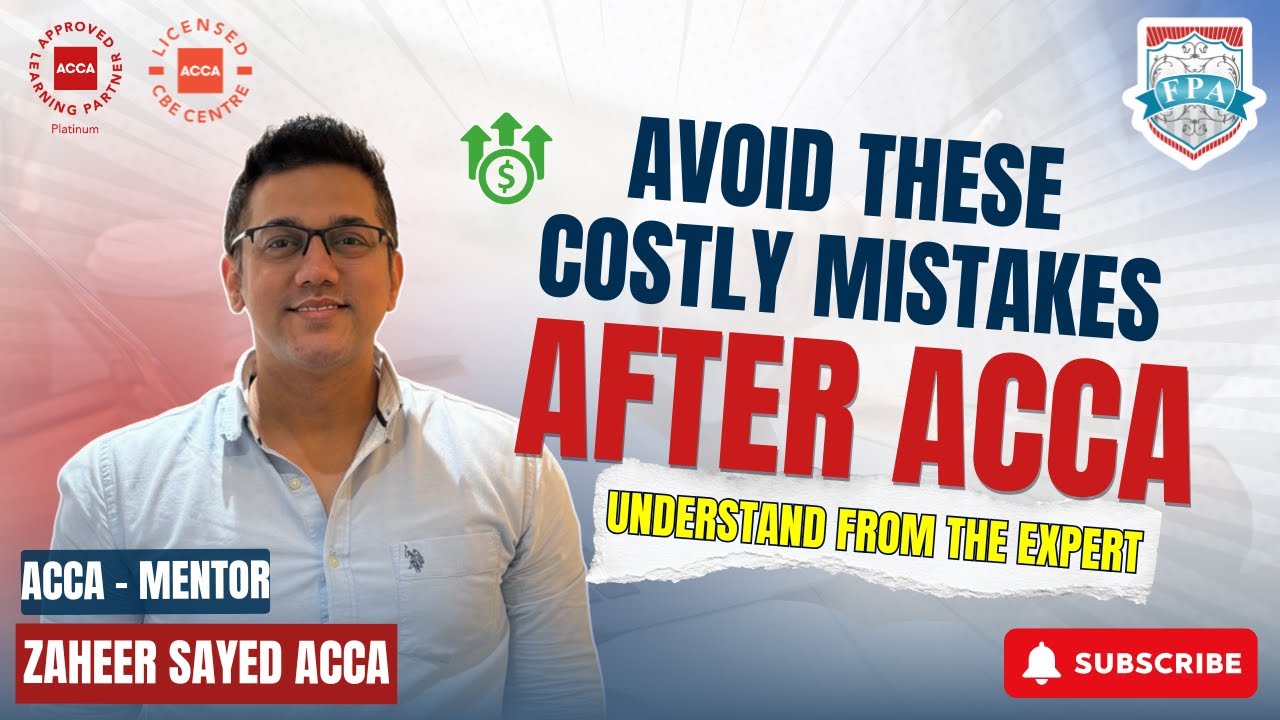 Не можете получить свою первую работу в ACCA? Посмотрите это | ACCA Scope 2025 | Захир Саид ACCA