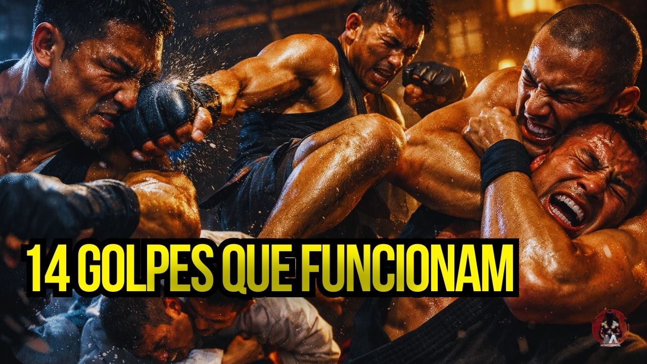 14 Golpes REALISTAS e SIMPLES que REALMENTE Funcionam em Combates Reais 🥋🔥