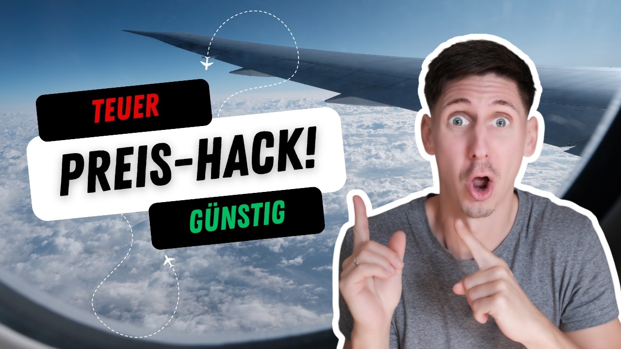 Wie du G&Uuml;NSTIG FL&Uuml;GE findest! (Tipps, die wirklich funktionieren)