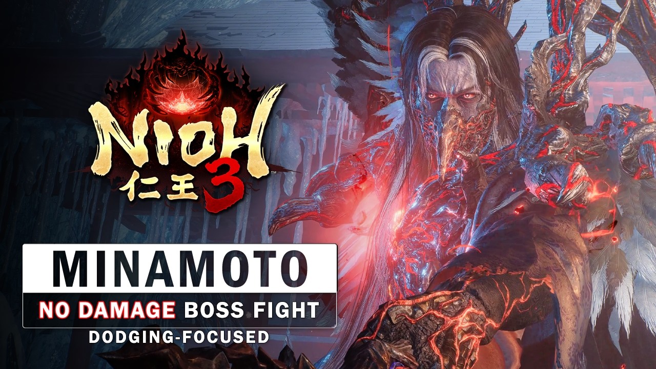 Nioh 3 — Битва с боссом Минамото-но Ёритомо (без повреждений)