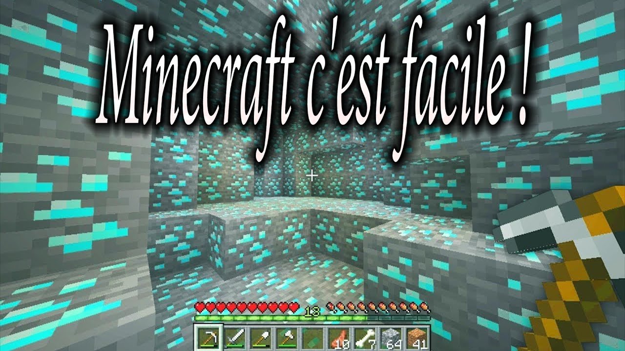 COMMENT BIEN D&Eacute;BUTER DANS MINECRAFT EN MODE SURVIE !