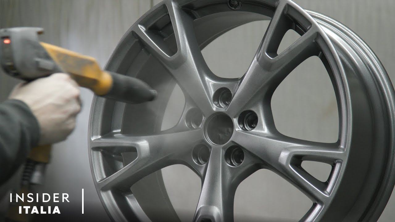 Come le ruote vengono professionalmente verniciate a polvere | Insider Motori
