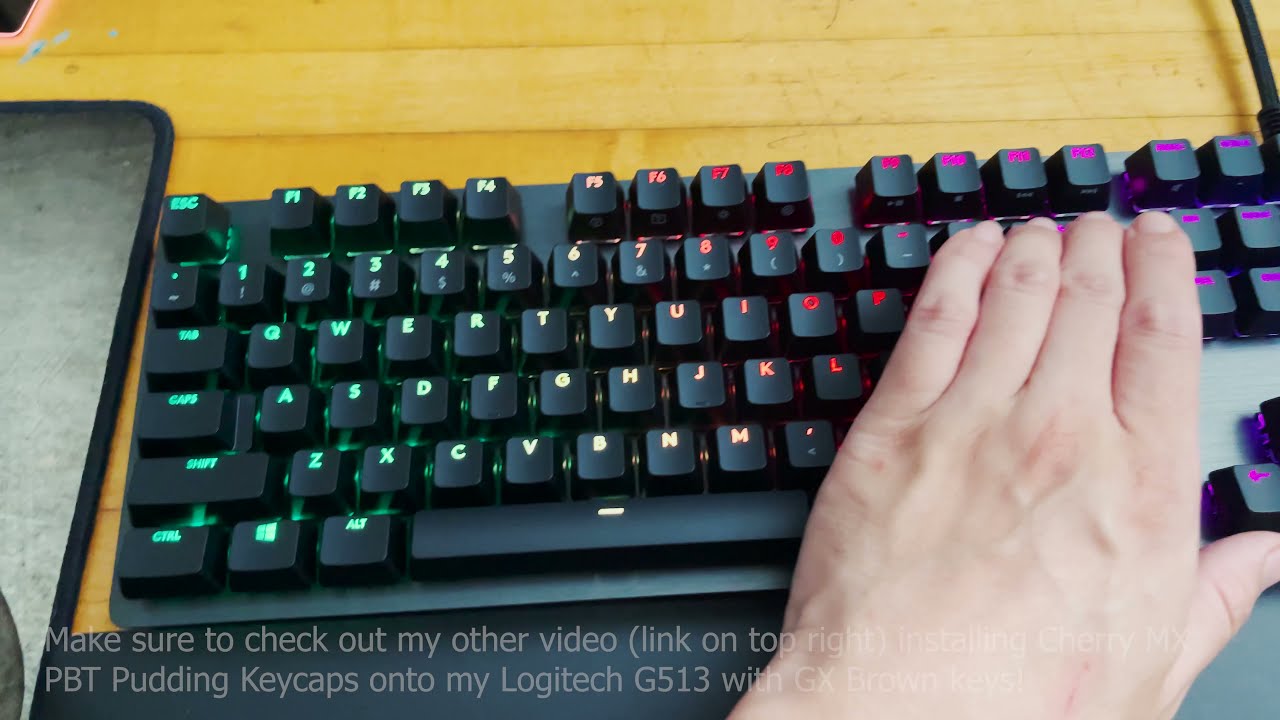 Logitech G513 GX Brown Mechanical Keyboard Review