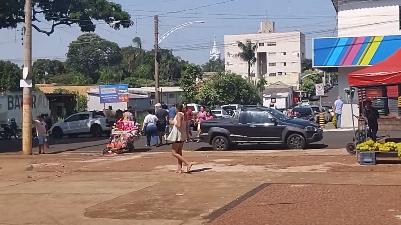 Feira em Mineiros-Goiás 