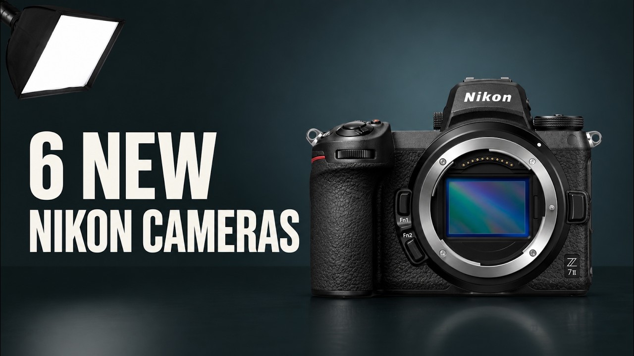 6 новых полнокадровых камер Nikon выйдут в 2026&ndash;2027 годах?!