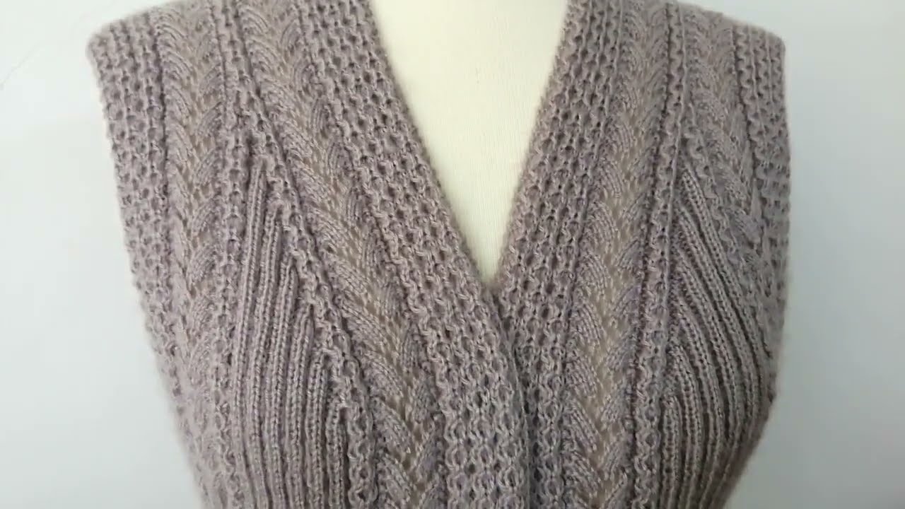 Şahane Çeyizlik Yelek Modeli (2)#knitting #babyknits #sweter #crochet #şişörgü #bts