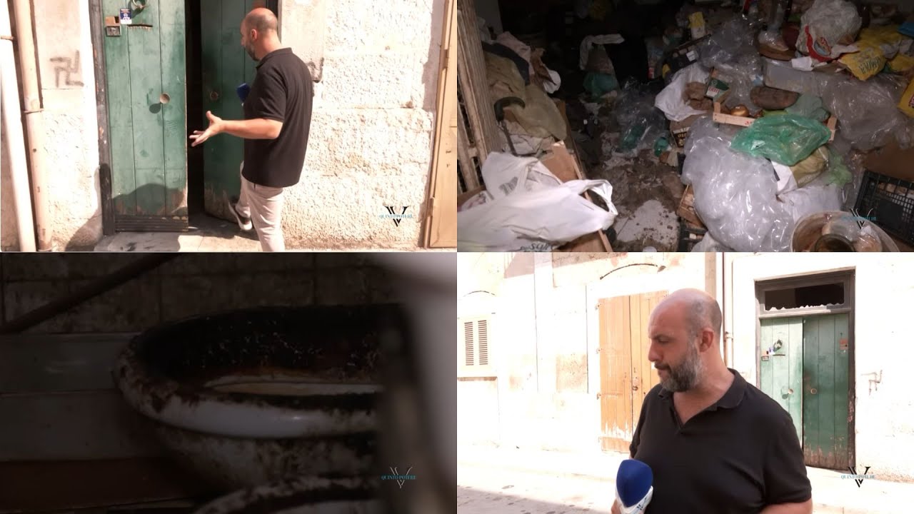 Paolo nella casa discarica, sfruttato per due spicci e un po' di frutta marcia: vergogna senza tempo