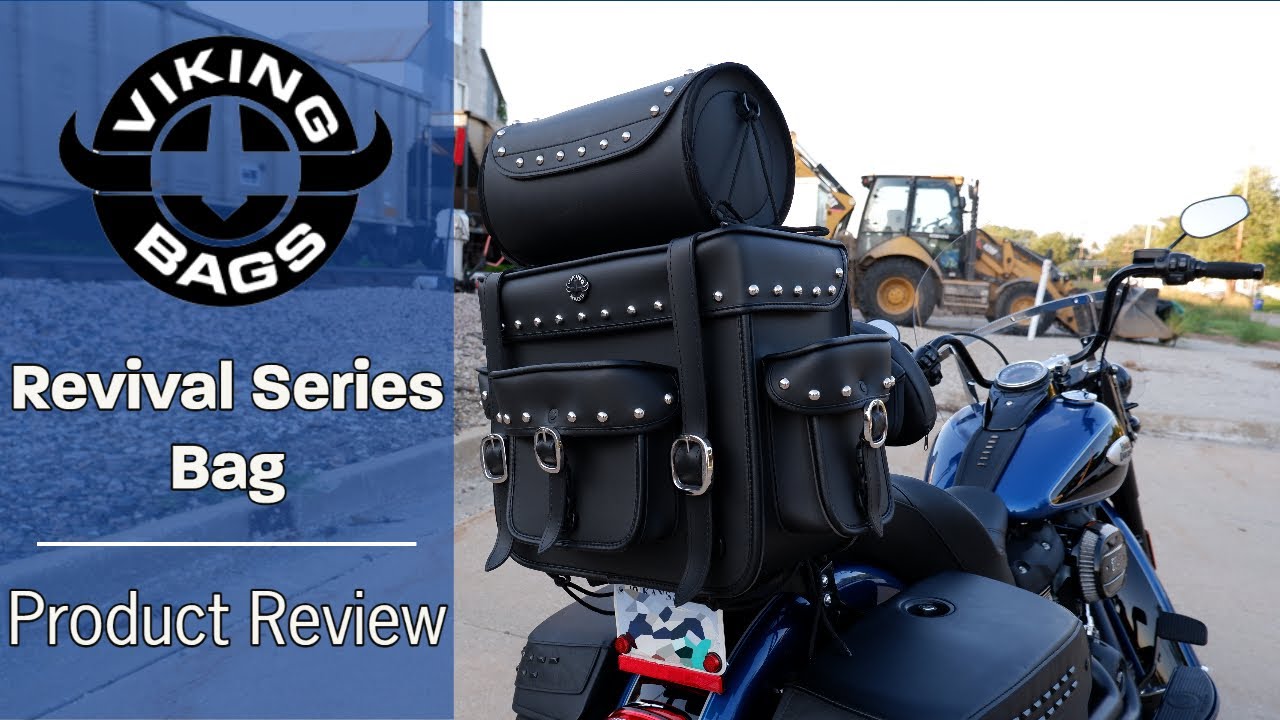 Viking Bags - Revival Series Large Studded Motorcycle Sissy Bar Bag Review
