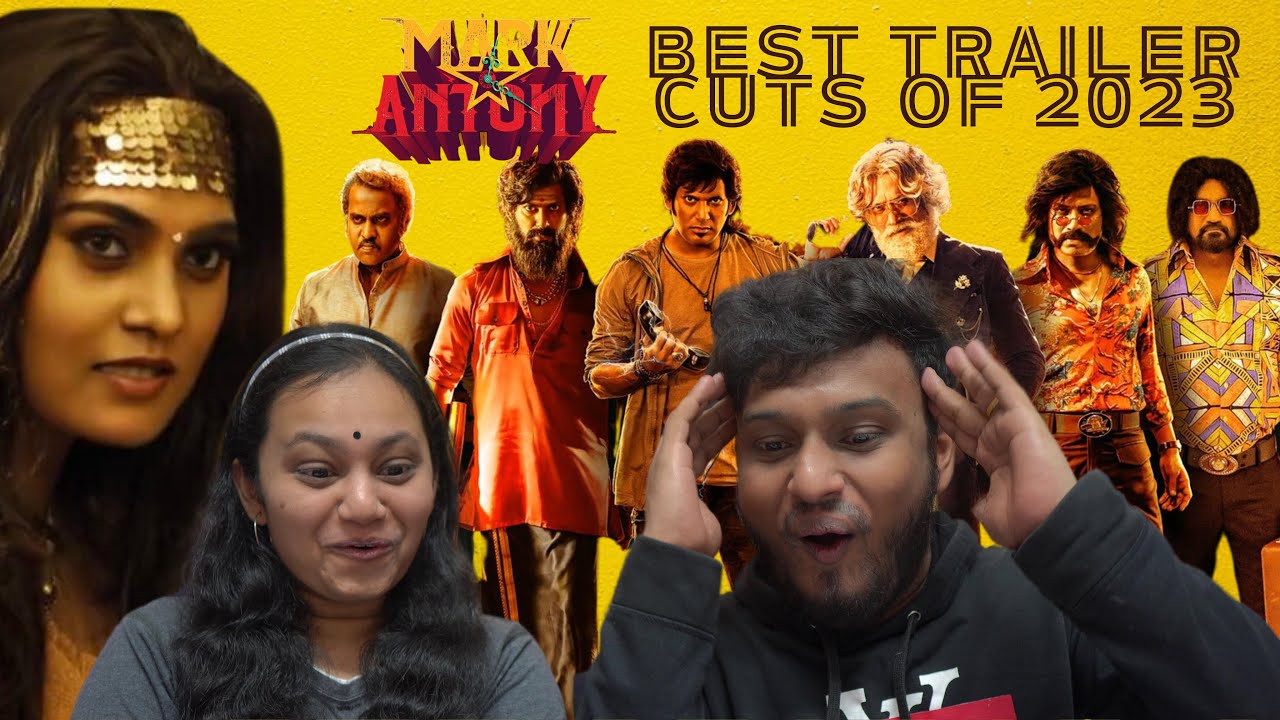 Mark Antony (Tamil) Official Trailer REACTION!! | Vishal | SJ Suryah | GV Prakash | Adhik |S.Vinod