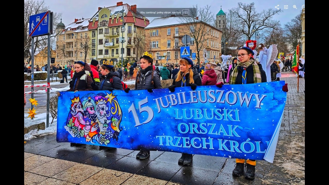 Orszak trzech króli Zielona Góra 2026