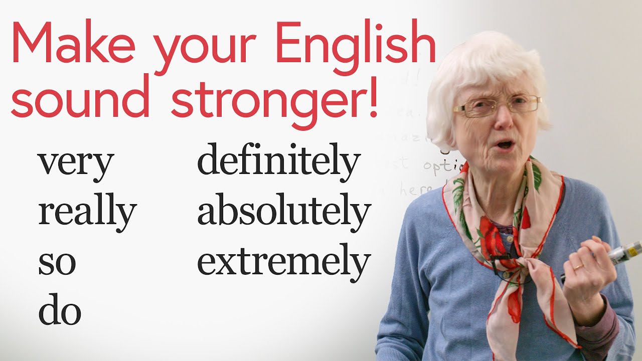 Усильте свой английский с помощью УСИЛИТЕЛЕЙ: very, really, so, do, certain, absolute…