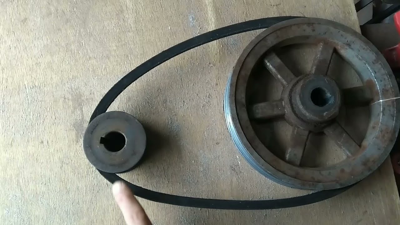 Como fazer a redução e qual tamanho ideal da polia l Trator caseiro