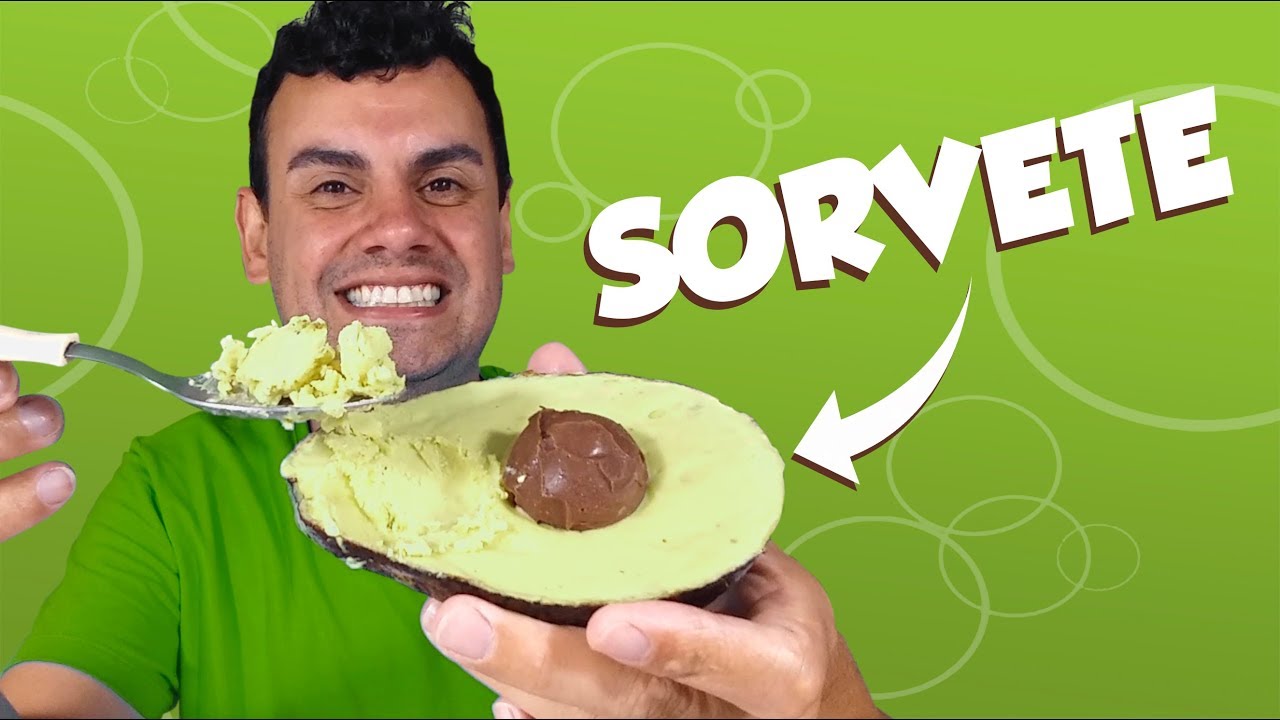 ABACATE de SORVETE de ABACATE - Fubá online
