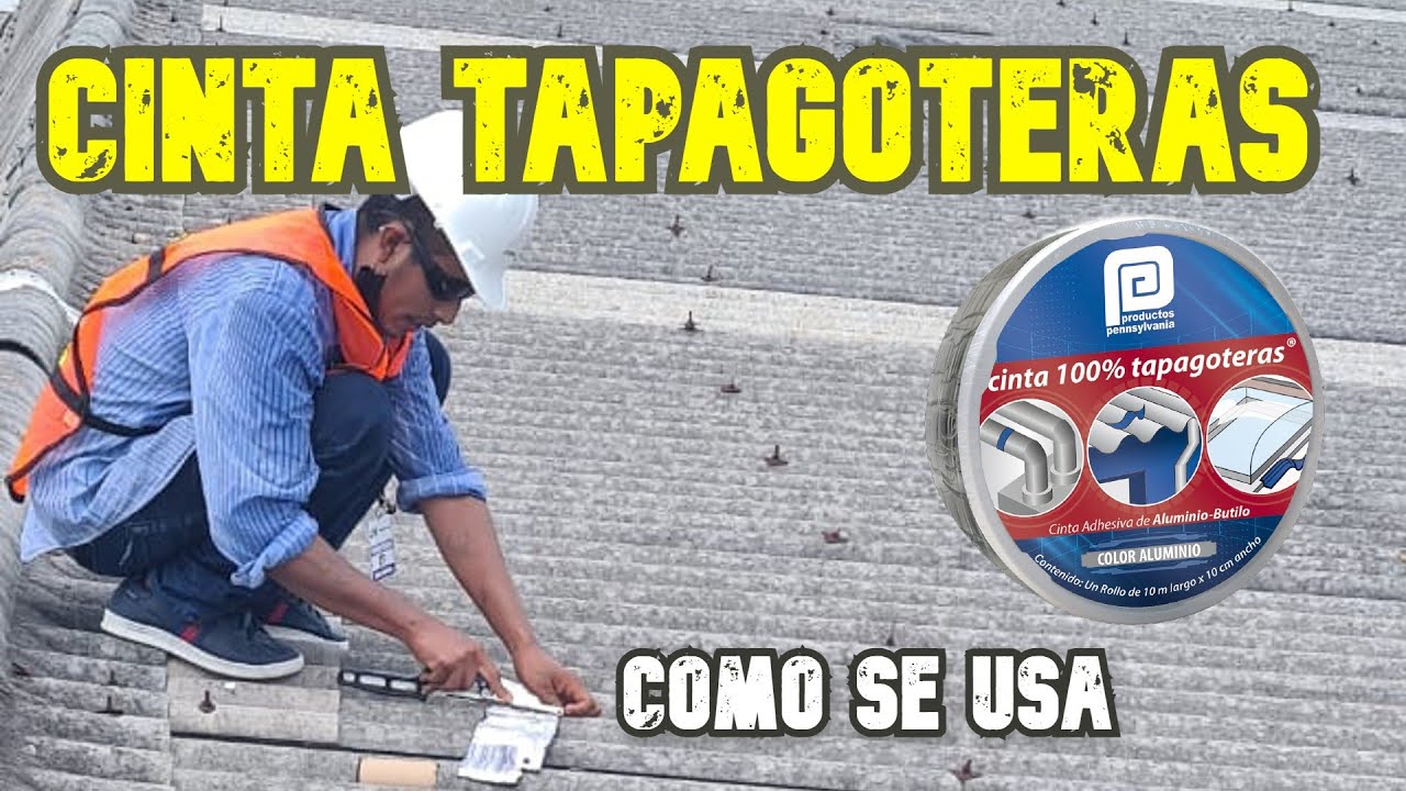 CINTA TAPA GOTERAS // CONSEJOS