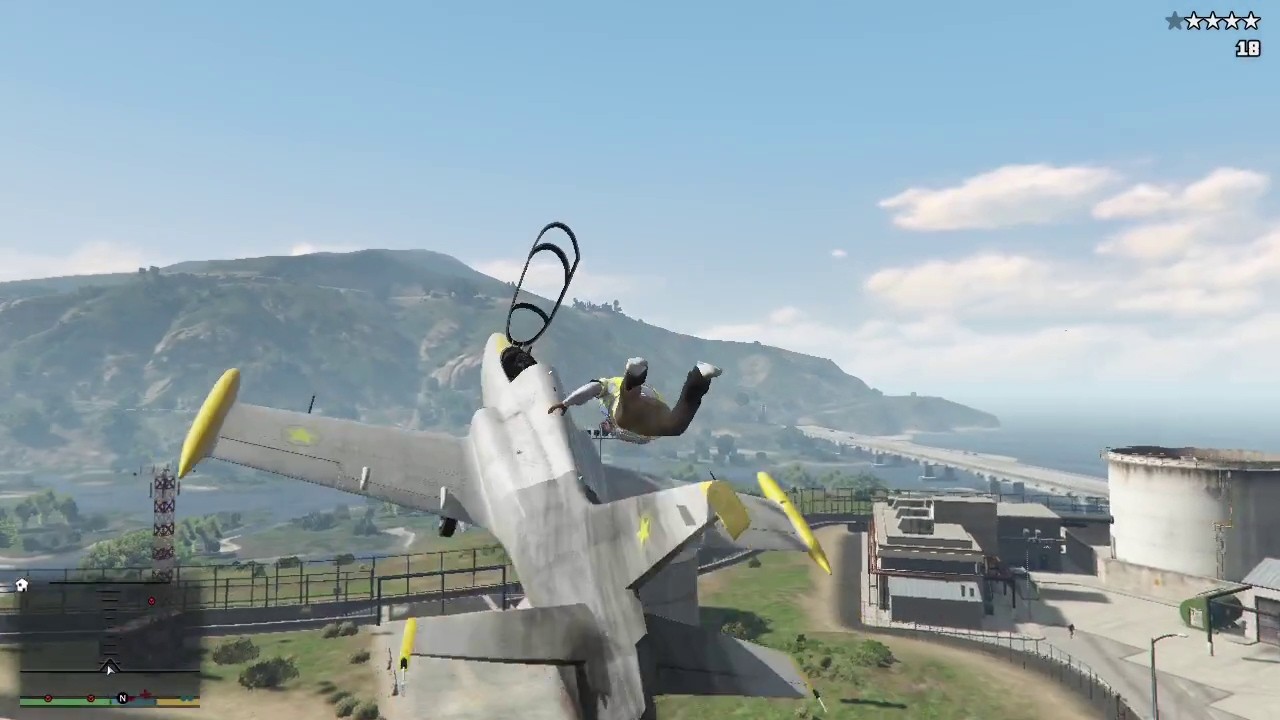 GTA 5 Mission Failed | Franklin Steals P-996 Lazer from Fort Zancudo Gets Busted 💥✈️