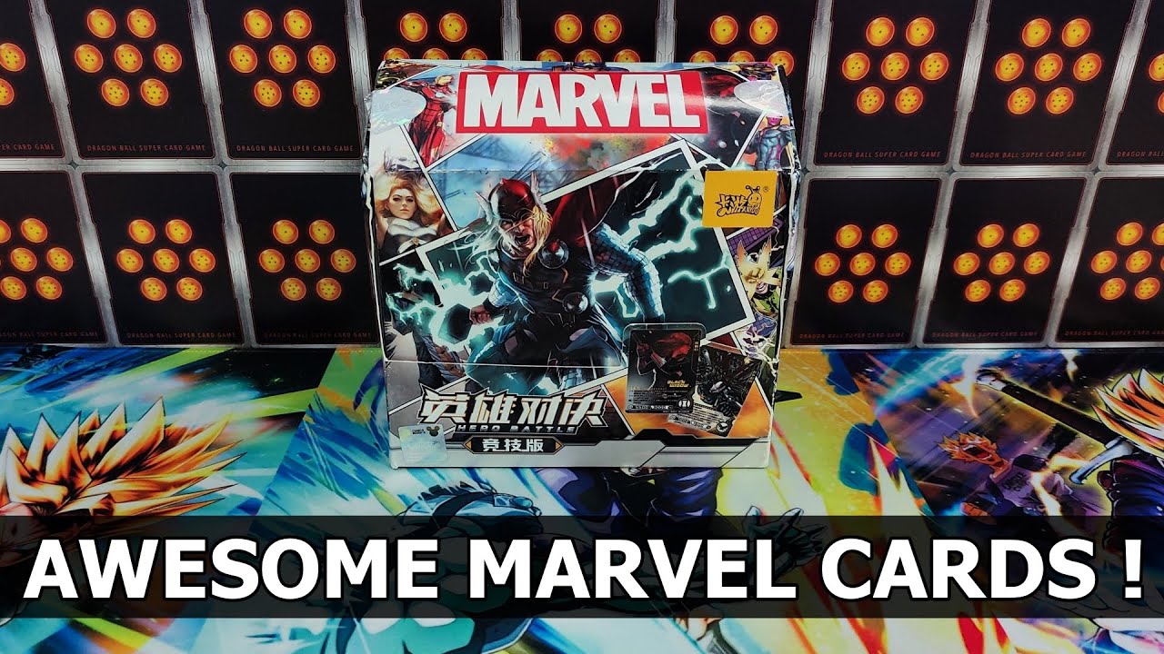Kayou Marvel Hero Battle Booster Box Opening