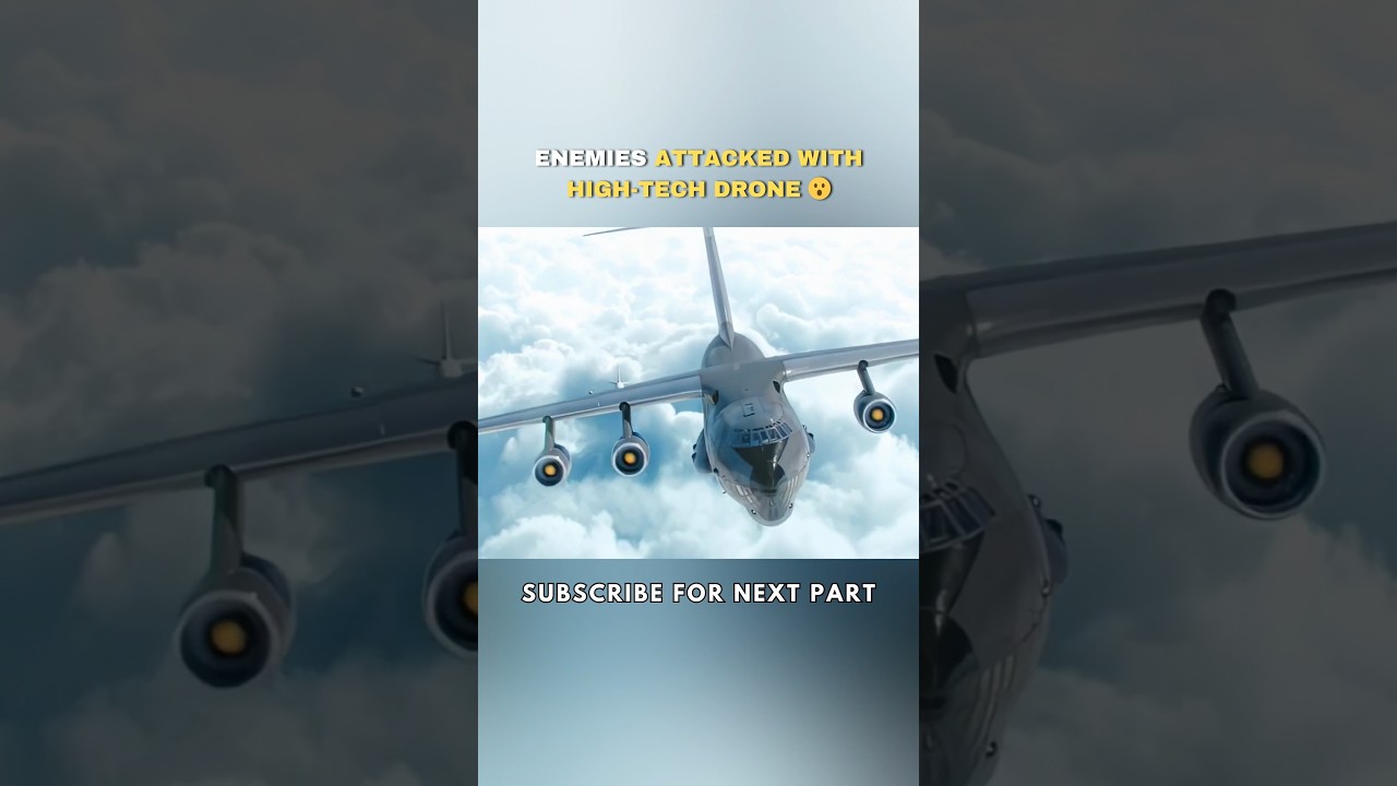 Enemies attacked with high-tech drone #shorts #movie #film