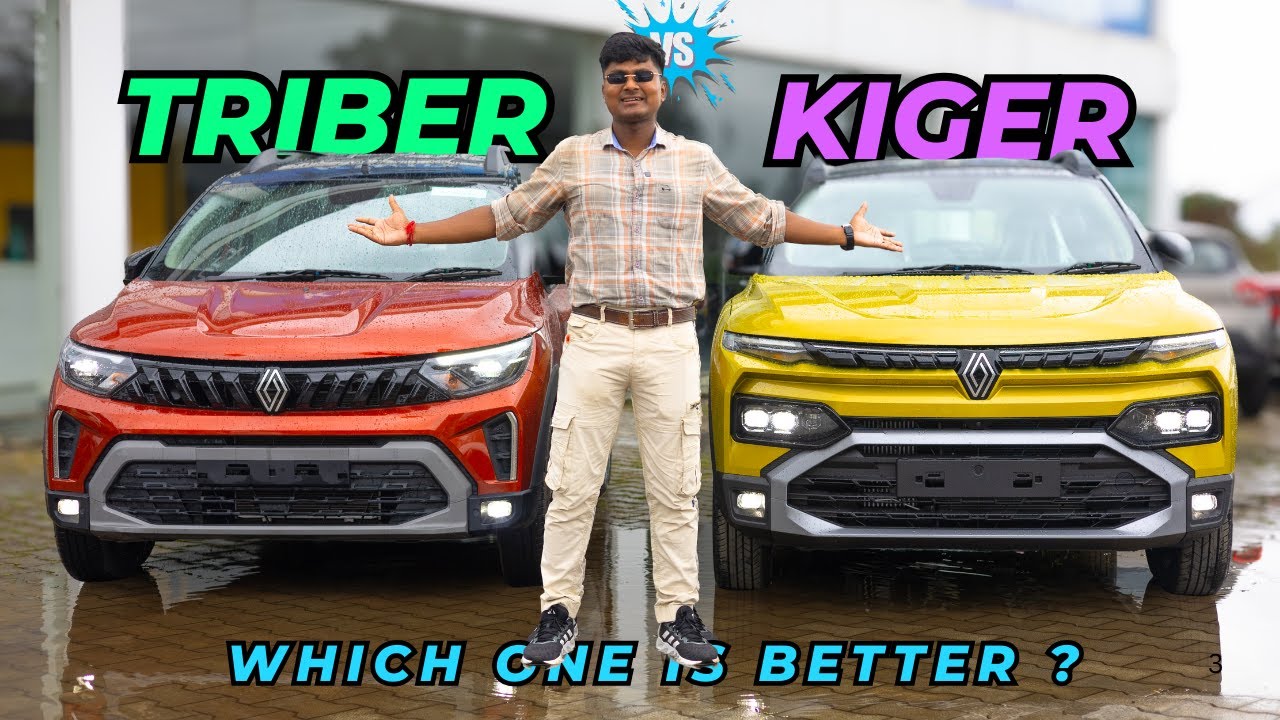 New Renault KIGER vs TRIBER | Review ✅