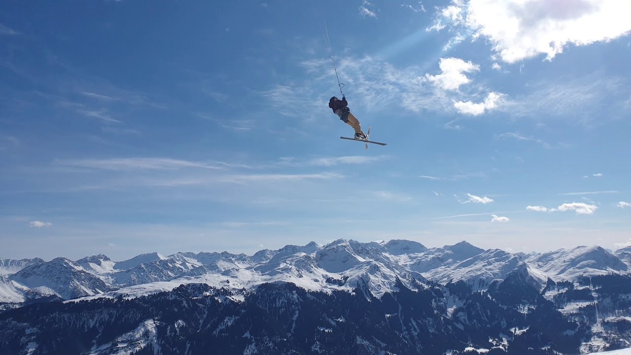 Snowkiting Hochwang