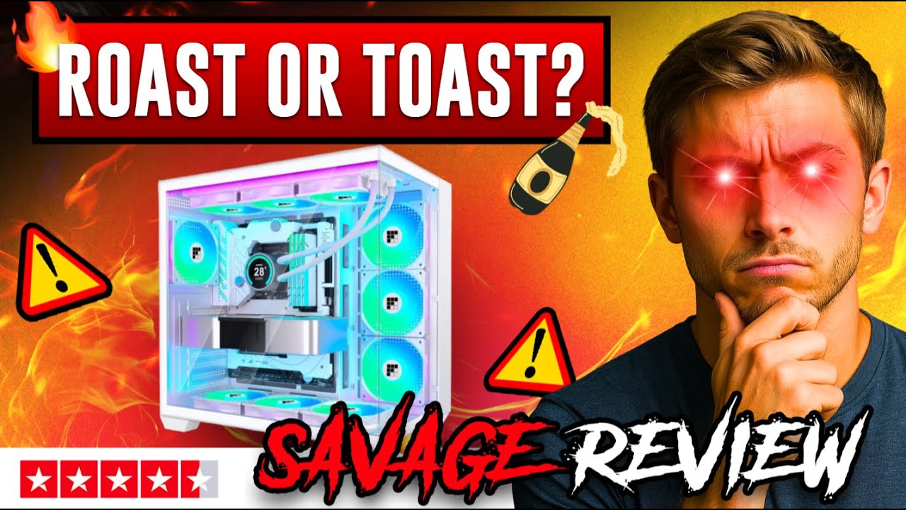 Foifkin F600 PC Case Review: 7 RGB Fans & Glass for $70 &mdash; Worth It? (2026)