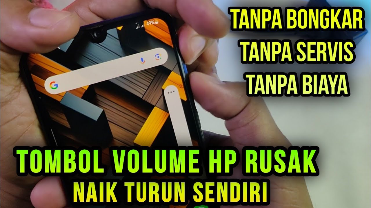 Cara mengatasi volume hp naik turun sendiri,tanpa bongkar