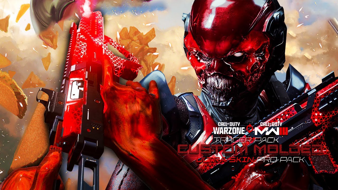 Lote PRO PACK CUSTOM MOLDED ULTRA SKIN TRACER para WARZONE Y MW3