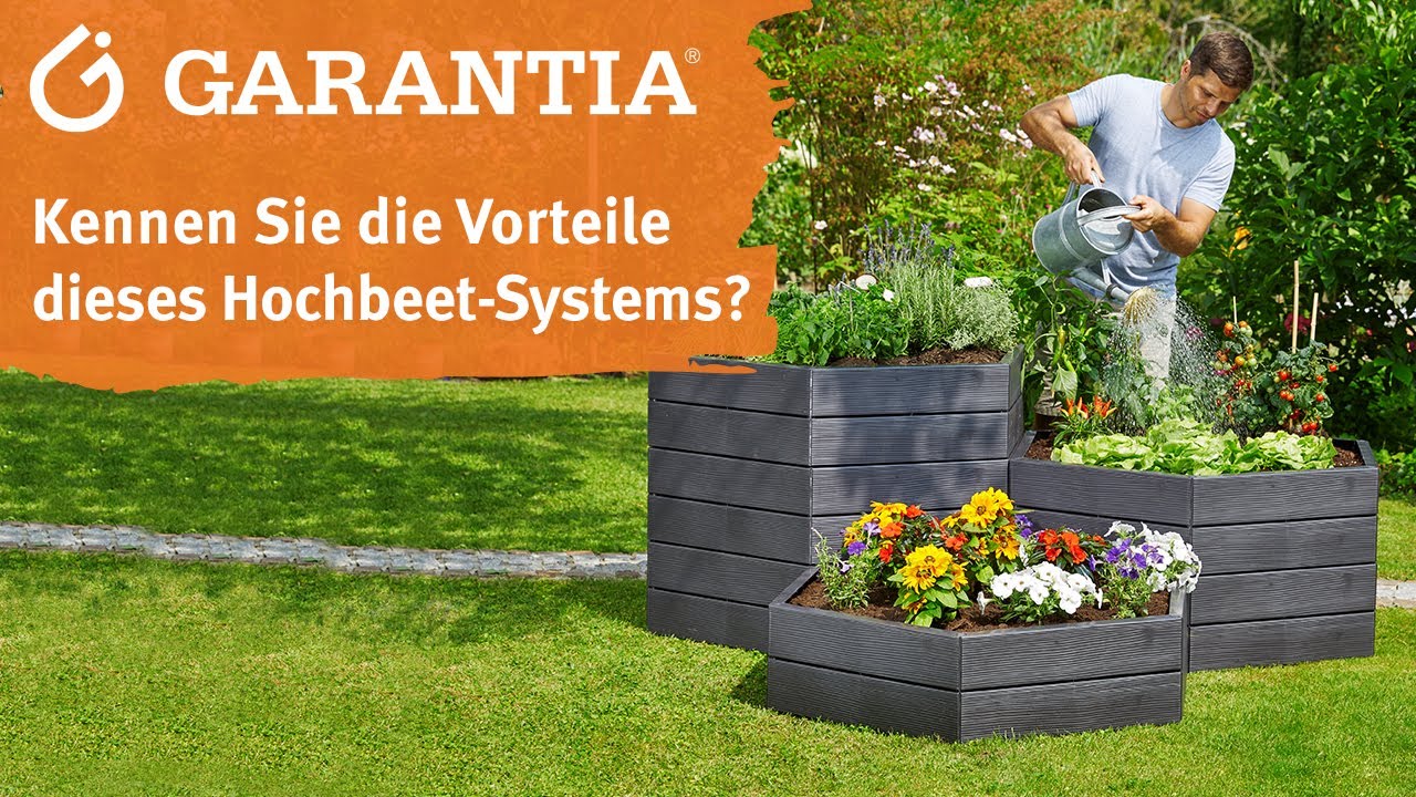 Vorteile und Aufbau des Hochbeet-Systems Ergo | GARANTIA