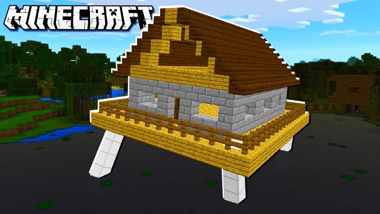 Easy MOVING & WALKING HOUSE in Minecraft!