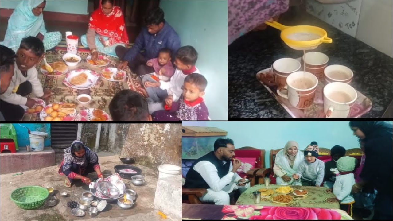 सर्दियों का छुट्टी में आए नन्द लोग Our Full Family।