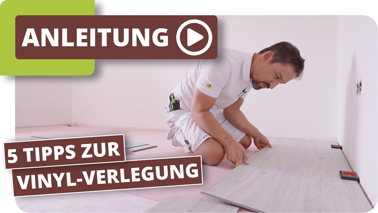 5 Tipps zur Vinylboden-Verlegung