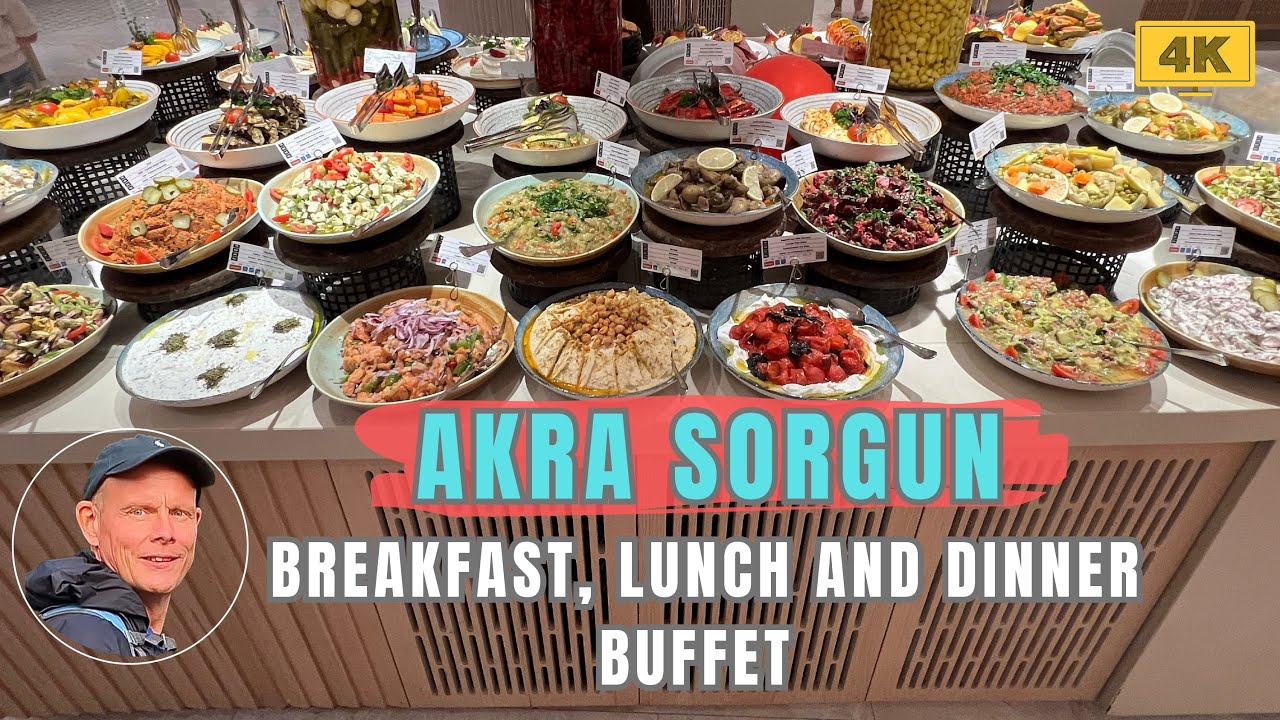 Akra Sorgun Tui Blue Sensatori - Breakfast - Lunch and Dinner - FULL Buffets - [4K]