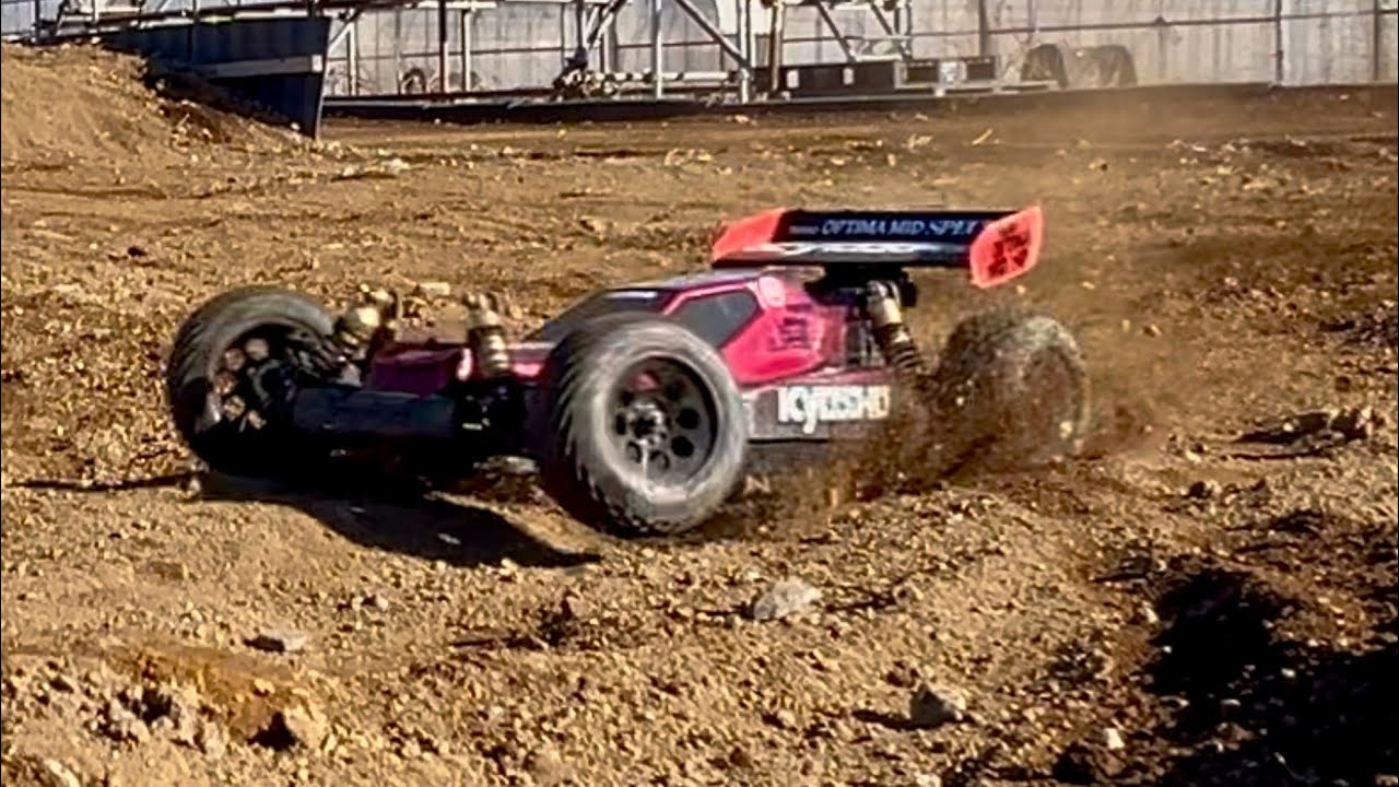 KYOSHO TURBO OPTIMA MID SPECIAL   Goemon Circuit 2025 Edition Layout Driving