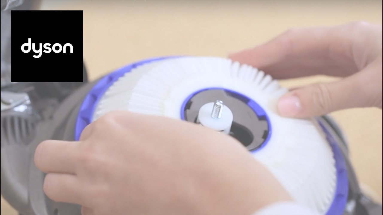Как промыть фильтры пылесоса Dyson DC41 или DC41 Mk2.